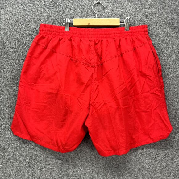 The Finals Swim Shorts Mens XXL Red Trunk Deck with Back Pocket - Picture 2 of 13